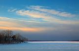 Clouds Over A Frozen Ottawa River_12711